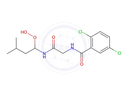 Chemical structure of Ixazomib Impurity 55