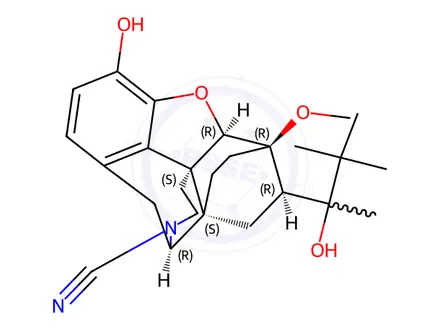 Chemical structure of Buprenorphine Impurity 15