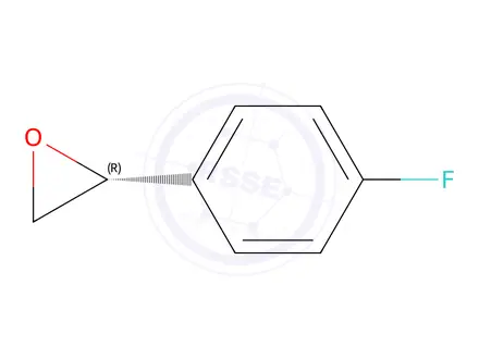 Chemical structure of (S)-(4-Fluorophenyl)oxirane