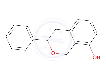 Chemical structure of 3-Phenylisochroman-8-ol