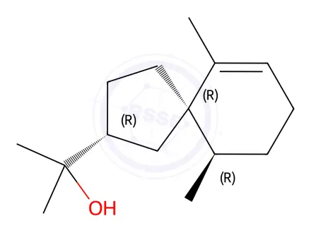 Chemical structure of Agarospirol