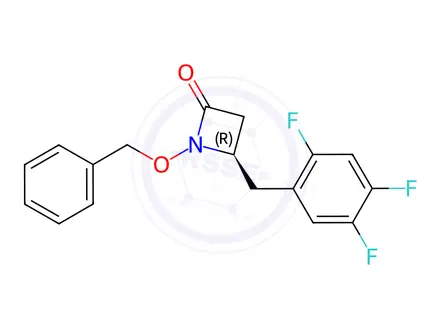 Chemical structure of Sitagliptin Phosphate Impurity 263