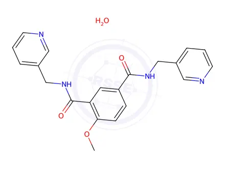 Chemical structure of Picotamide monohydrate CRS