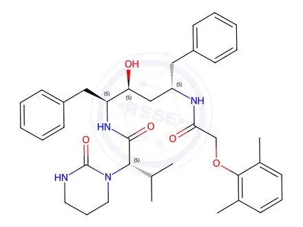 Chemical structure of Lopinavir EP Impurity I
