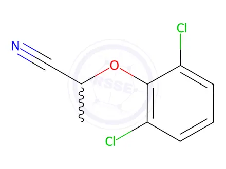 Chemical structure of Lofexidine Nitrile Impurity