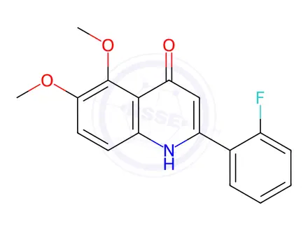 Chemical structure of Foslinanib Impurity 12