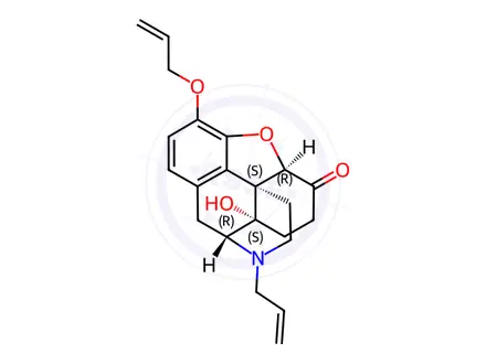 Chemical structure of Naloxone EP Impurity B
