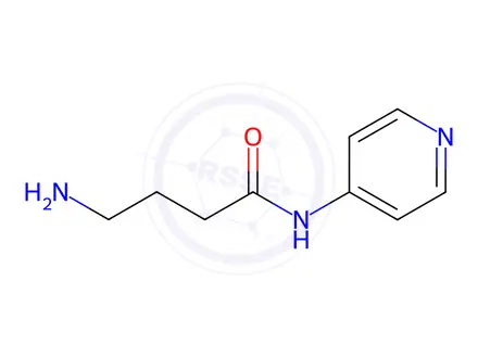 Chemical structure of 4-Amino-N-(pyridin-4-yl)butanamide