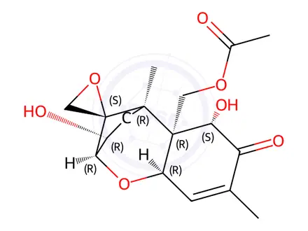 Chemical structure of 15-Acetyl Deoxynivalenol