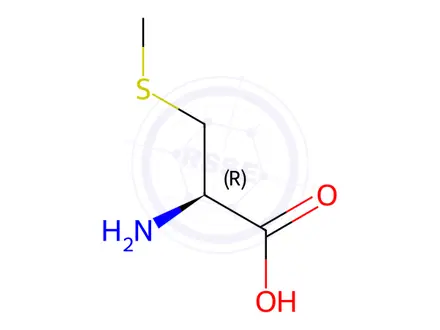 Chemical structure of S-methyl-L-cysteine
