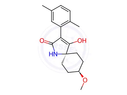 Chemical structure of Spirodiclofen Impurity 12