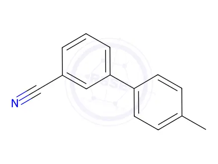 Chemical structure of 4`-Methyl[1,1`-biphenyl]-3-carbonitrile