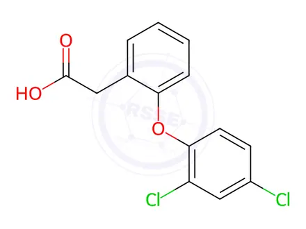 Chemical structure of Fenclofenac