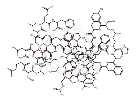 Chemical structure of Corticotropin