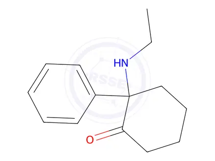 Chemical structure of (2-oxo-PCE)