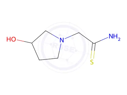 Chemical structure of 2-(3-Hydroxypyrrolidin-1-yl)ethanethioamide