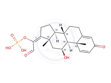 Chemical structure of Prednisolone Impurity 16