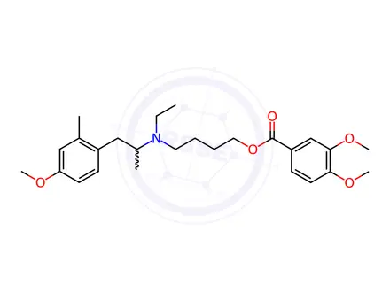 Chemical structure of Mebeverine Impurity O