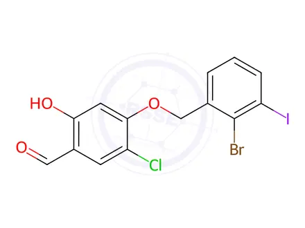 Chemical structure of Difenacoum Impurity 5