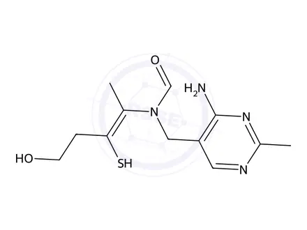 Chemical structure of Thiamine Nitrate Impurity 95 (Mixture of E/Z-isomers)