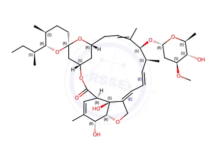 Chemical structure of Ivermectin EP Impurity H