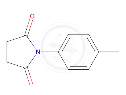 Chemical structure of 2,5-Pyrrolidinedione,1-(4-methylphenyl)-