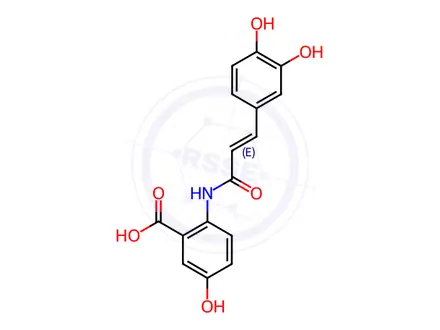 Chemical structure of Avenanthramide C