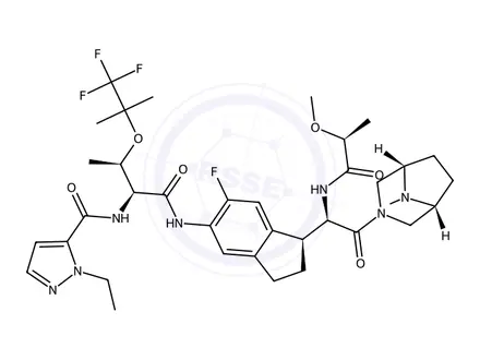 Chemical structure of Voclosporin 2-hydroxy methylpropyl