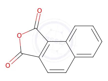 Chemical structure of 1,2-Naphthalic Anhydride