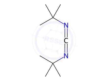 Chemical structure of N,N'-Di-tert-butylcarbodiimide