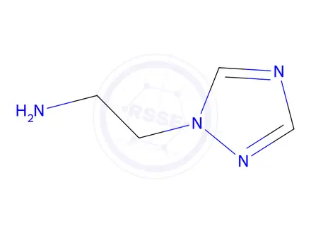 Chemical structure of 2-(1H-1,2,4-Triazol-1-yl)ethan-1-amine