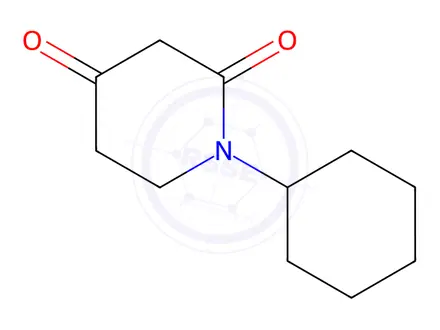 Chemical structure of 1-Cyclohexylpiperidine-2,4-dione