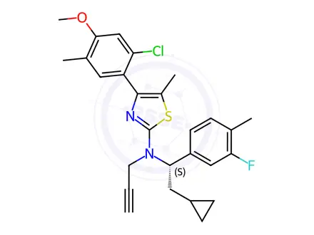 Chemical structure of Crinecerfont Monomer