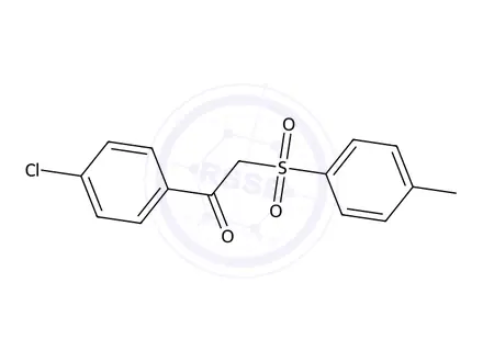 Chemical structure of 1-(4-Chlorophenyl)-2-tosylethan-1-one