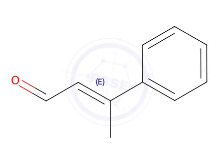 Chemical structure of 3-Phenylbut-2-enal