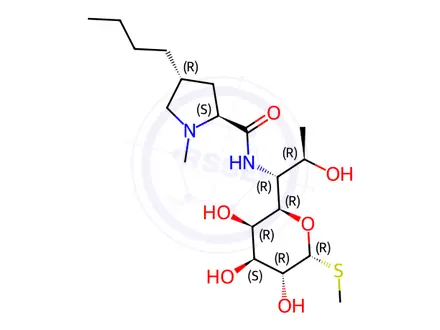 Chemical structure of Clindamycin Hydrochloride Impurity 106