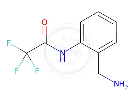Chemical structure of N-(2-(aminomethyl)phenyl)-2,2,2-trifluoroacetamide