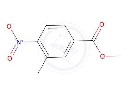 Chemical structure of Methyl 3-methyl-4-nitrobenzenecarboxylate