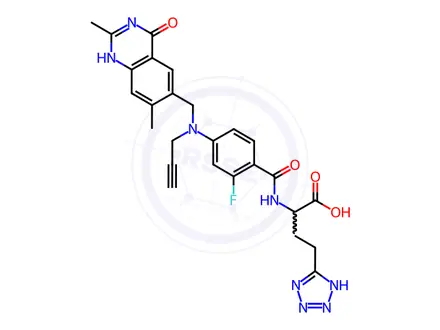 Chemical structure of (Rac)-Plevitrexed