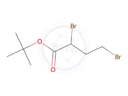 Chemical structure of tert-Butyl 2,4-Dibromobutanoate