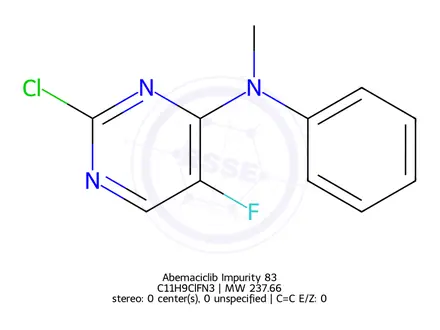 Chemical structure of Abemaciclib Impurity 340