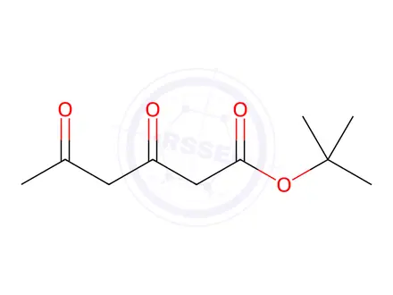 Chemical structure of tert-Butyl 3,5-dioxohexanoate