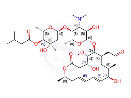 Chemical structure of Josamycin Impurity 15 (Josamycin EP Impurity H)