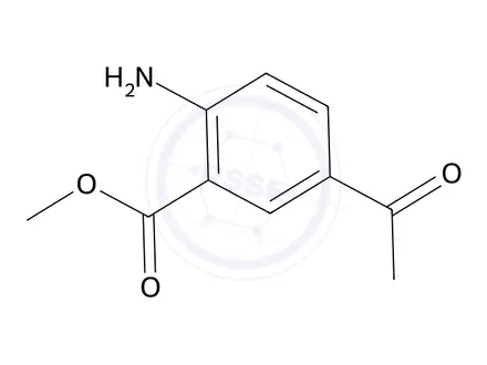 Chemical structure of Methyl 5-acetyl-2-aminobenzoate