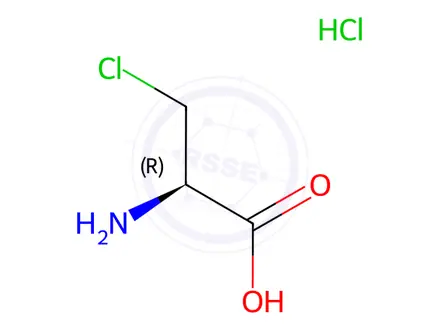 Chemical structure of H-β-Chloro-Ala-OH · HCl