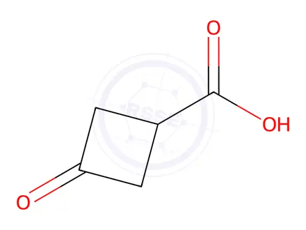 Chemical structure of 3-Oxocyclobutanecarboxylic Acid