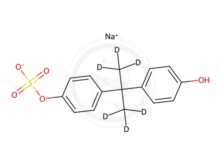 Chemical structure of Bisphenol A Impurity 51