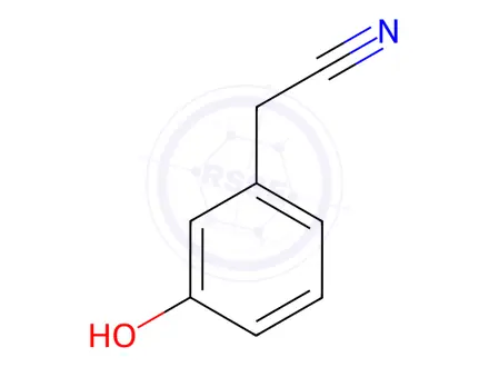 Chemical structure of 2-(3-Hydroxyphenyl)acetonitrile