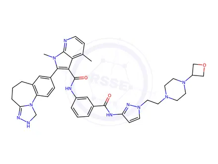 Chemical structure of BMS 754807 Impurity 25