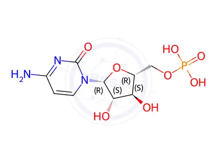 Chemical structure of Cytarabine Monophosphate